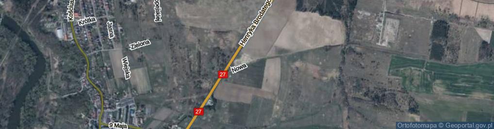 Zdjęcie satelitarne Nowa ul.